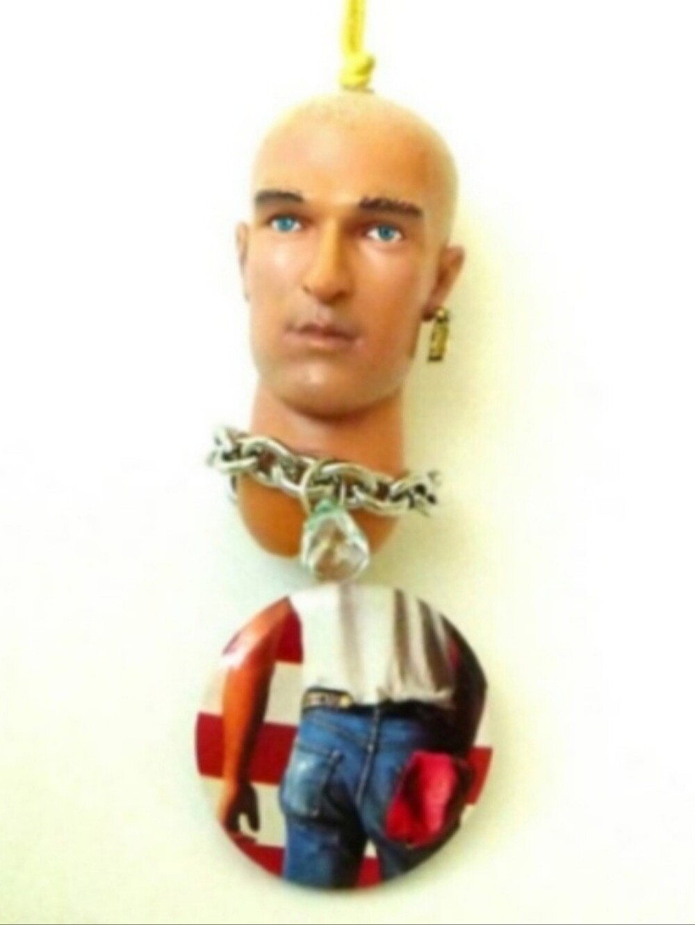 Necklace Unisex Wearable Art G.I. Joe Mr. Right